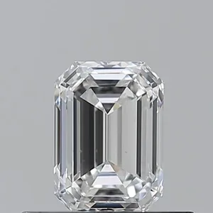 0.5ct EMERALD F VS2 Natural diamond