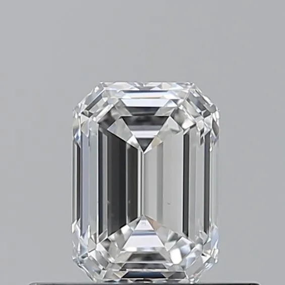 0.5ct EMERALD F VS2 Natural diamond