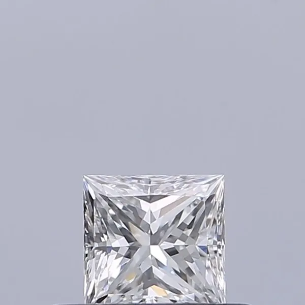 0.3ct PRINCESS D VVS2 Natural diamond