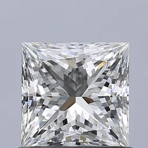 0.7ct PRINCESS H VVS1 Natural diamond