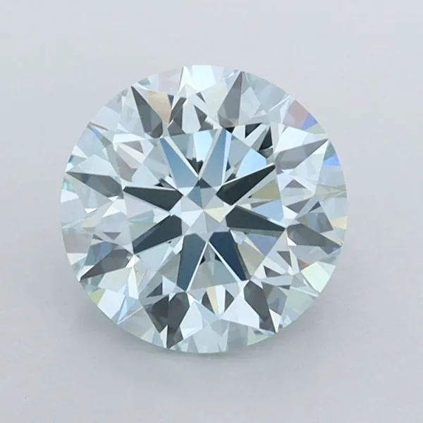 1ct ROUND Fancy Intense Blue VVS2 Coloured Lab diamond