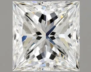 0.7ct PRINCESS G IF Natural diamond
