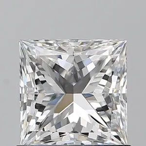 0.99ct PRINCESS F VS1 Natural diamond