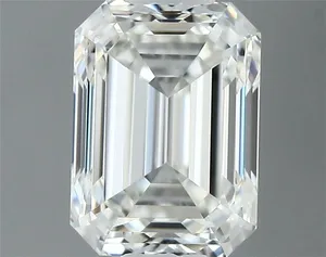 0.5ct EMERALD H VVS2 Natural diamond