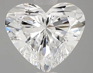 1.08ct HEART D VVS2 Lab diamond