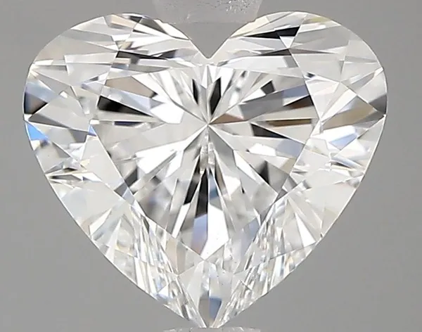 1.08ct HEART D VVS2 Lab diamond