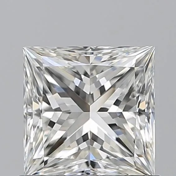 0.9ct PRINCESS H VVS2 Natural diamond