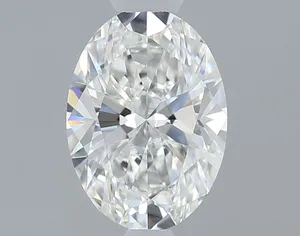 0.45ct OVAL F VVS1 Natural diamond