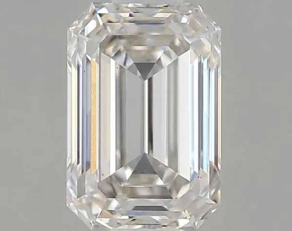 0.73ct EMERALD F VS1 Lab diamond