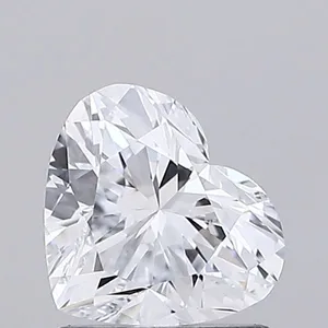 0.93ct HEART E IF Lab diamond