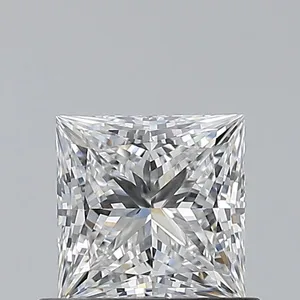 0.7ct PRINCESS F VVS1 Natural diamond