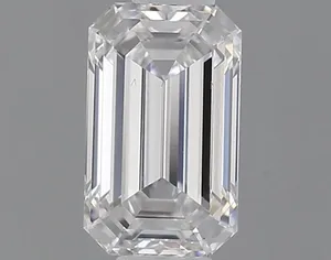 0.54ct EMERALD D VS1 Lab diamond