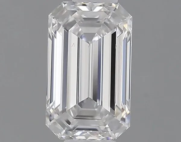 0.54ct EMERALD D VS1 Lab diamond