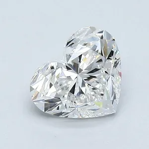 1.01ct HEART F VVS2 Natural diamond