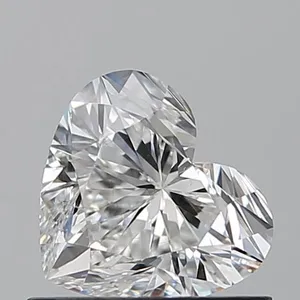 0.71ct HEART F SI1 Natural diamond