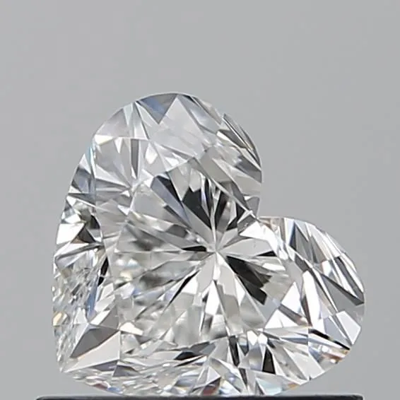 0.71ct HEART F SI1 Natural diamond