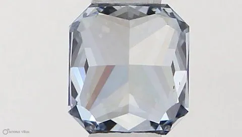 0.33ct RADIANT Fancy Vivid Blue VS1 Coloured Lab diamond