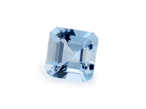 2.12ct Blue Aquamarine, Emerald Cut gemstone