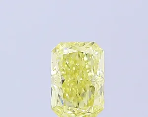 1.03ct RADIANT Fancy Yellow VS2 Coloured Lab diamond