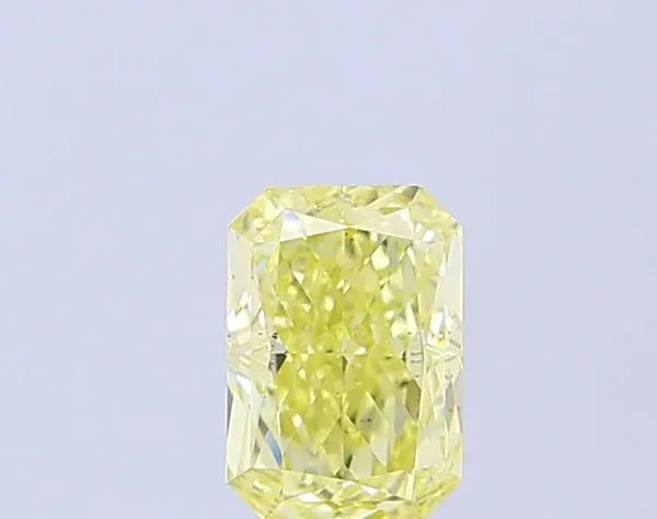 1.03ct RADIANT Fancy Yellow VS2 Coloured Lab diamond