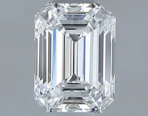 0.51ct EMERALD D VVS1 Natural diamond