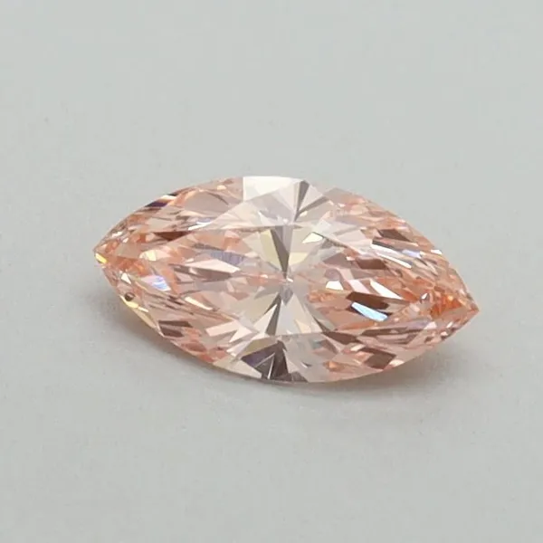 0.31ct MARQUISE Fancy Intense Pink VS2 Coloured Lab diamond