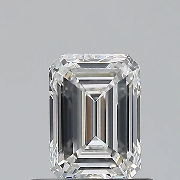 0.7ct EMERALD F VS1 Natural diamond