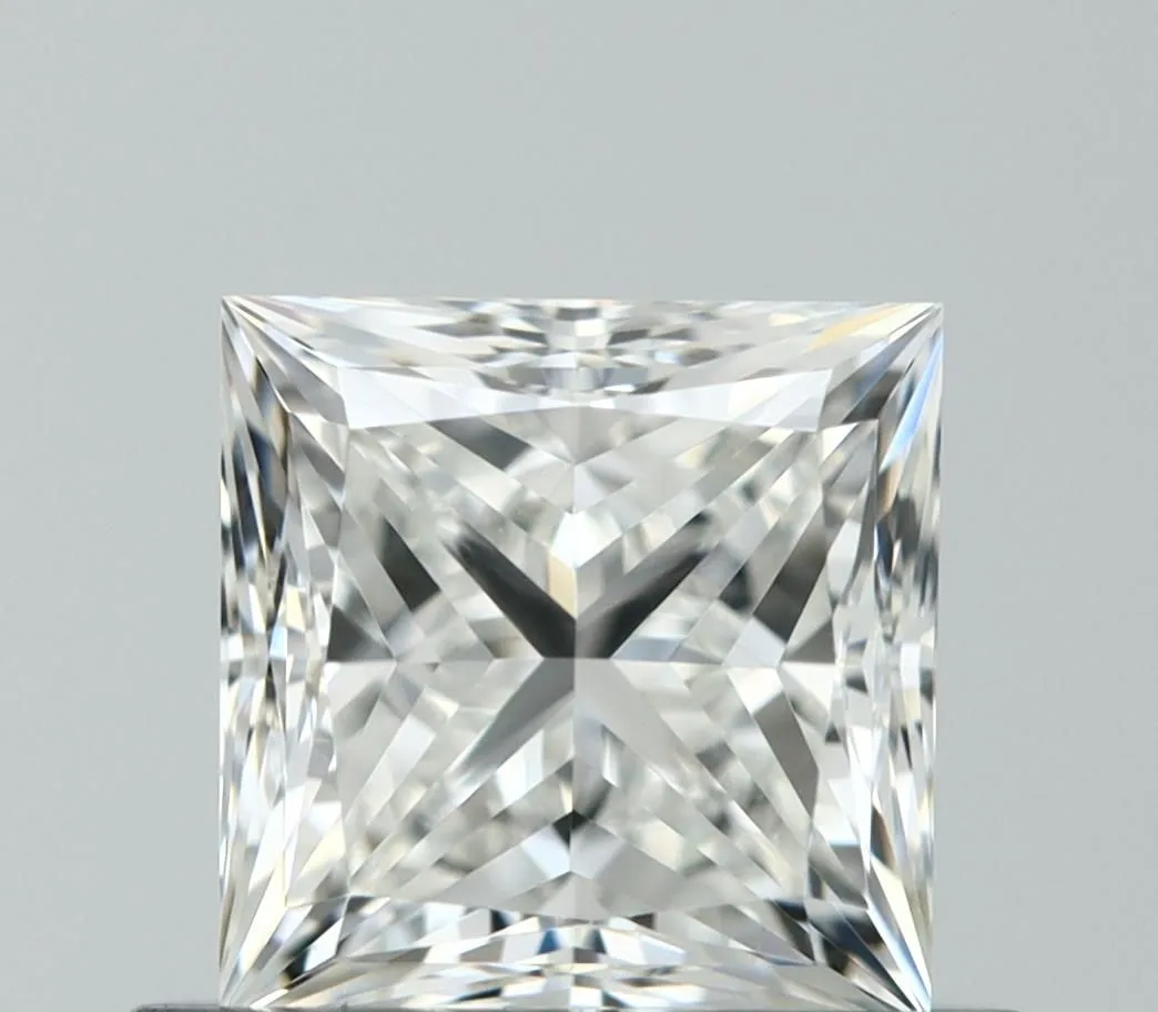 0.59ct PRINCESS G VVS1 Natural diamond