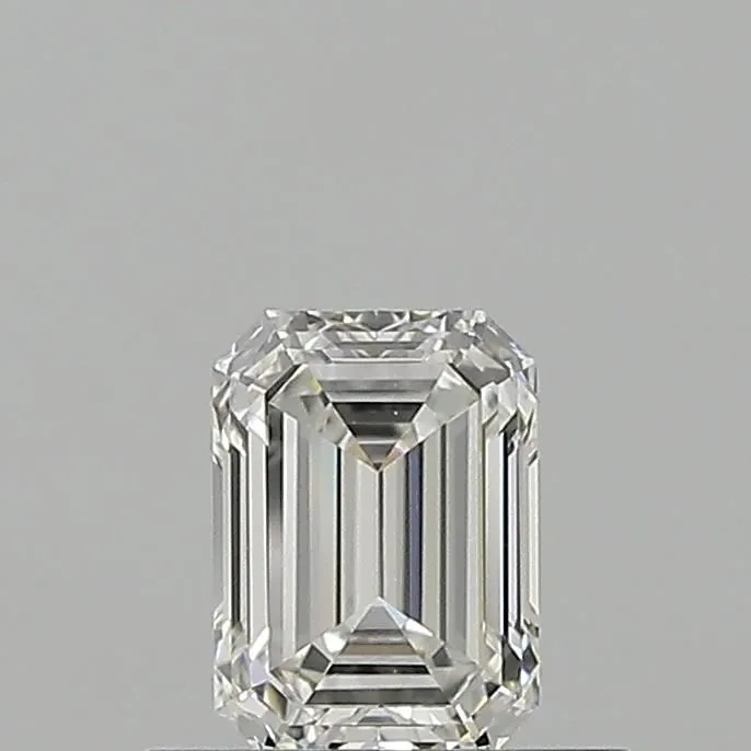 0.53ct EMERALD F VS2 Natural diamond