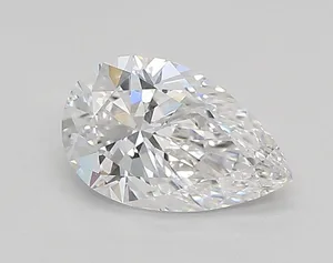0.88ct PEAR D VVS2 Lab diamond