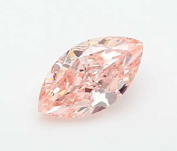 2.02ct MARQUISE Fancy Vivid Pink VS1 Coloured Lab diamond