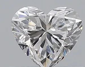 0.4ct HEART F VS1 Natural diamond