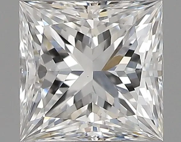 0.51ct PRINCESS F VS2 Natural diamond