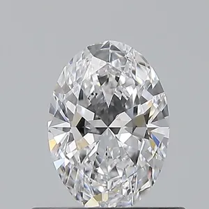 0.5ct OVAL D VVS1 Natural diamond