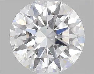 0.3ct ROUND D SI1 Natural diamond