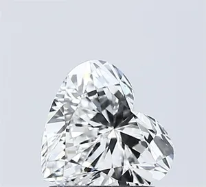 1ct HEART D VVS2 Lab diamond