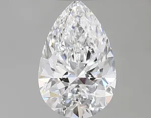 0.46ct PEAR D VVS1 Natural diamond
