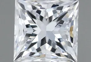 0.51ct PRINCESS D SI2 Natural diamond