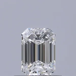 0.53ct EMERALD D VVS2 Natural diamond