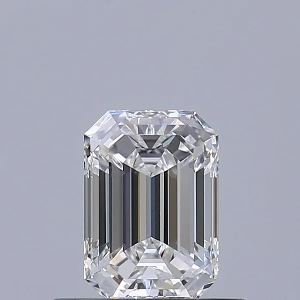 0.53ct EMERALD D VVS2 Natural diamond