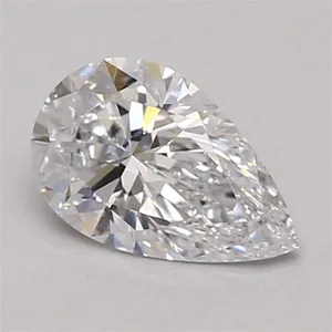 0.7ct PEAR D IF Lab diamond