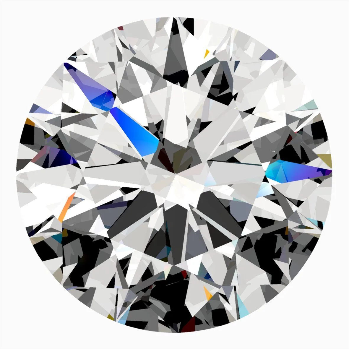 0.32ct ROUND E SI2 Natural diamond