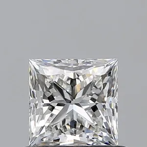 0.61ct PRINCESS H VVS2 Natural diamond