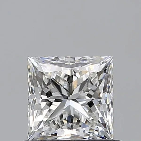 0.61ct PRINCESS H VVS2 Natural diamond