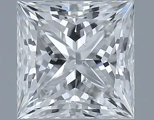 0.52ct PRINCESS G SI1 Natural diamond