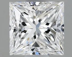 0.61ct PRINCESS D VVS2 Natural diamond