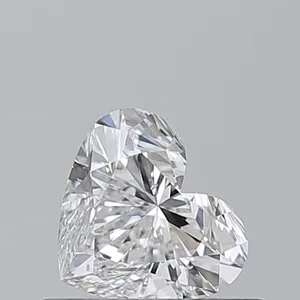 0.51ct HEART D SI2 Natural diamond