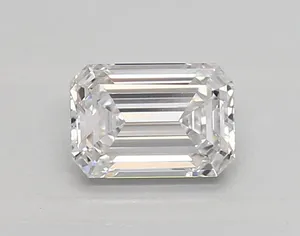 0.69ct EMERALD D VVS1 Lab diamond