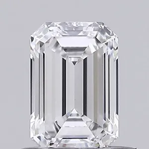 0.52ct EMERALD E VVS1 Lab diamond