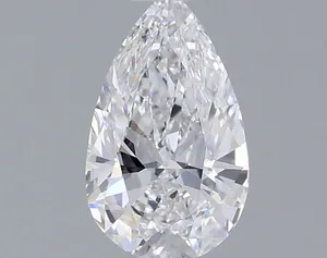 0.8ct PEAR D VVS2 Lab diamond